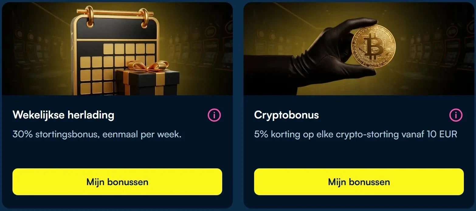 Aureonplay wekelijkse herlading en cryptobonus